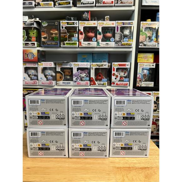 COMPLETE SET 6 K-Pop Demon Hunters Funko Pops Huntr/X CHASE Jinu Zoey Mira Rumi - Picture 6 of 6